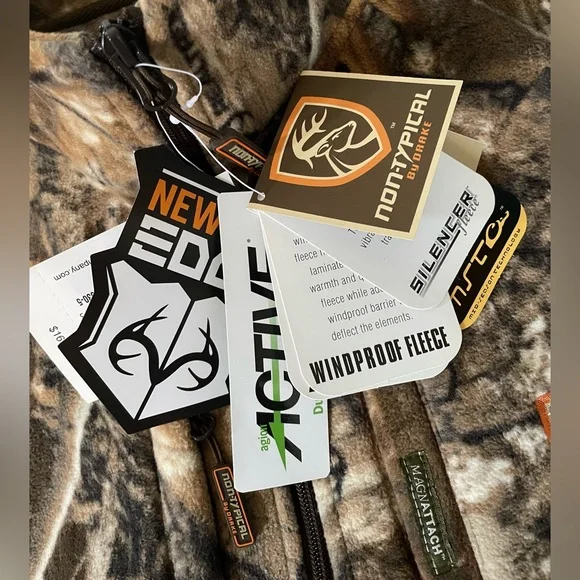 NWT Drake Non-Typical Windproof Silencer Fleece Jacket Realtree Camo 2XL - Picture 2 of 15